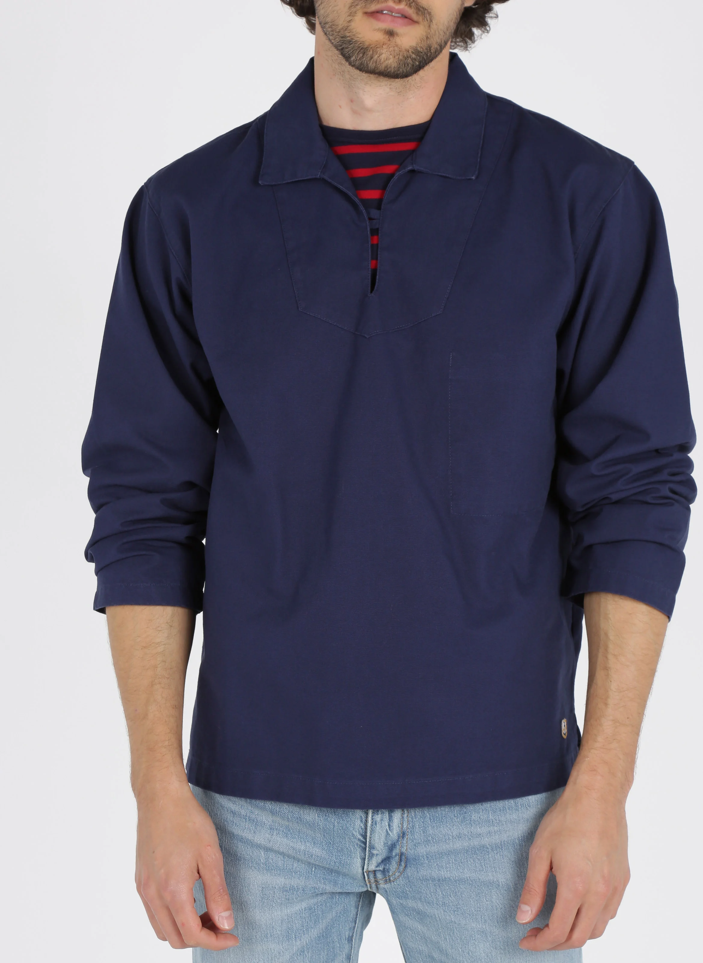 Vareuse en coton | Bleu