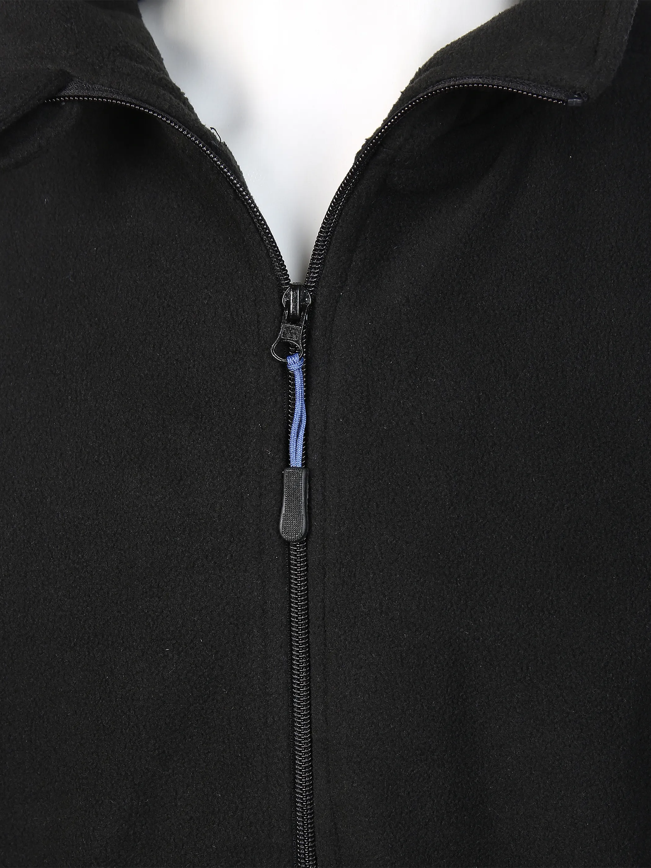 Herren Fleecejacke mit Stehkragen