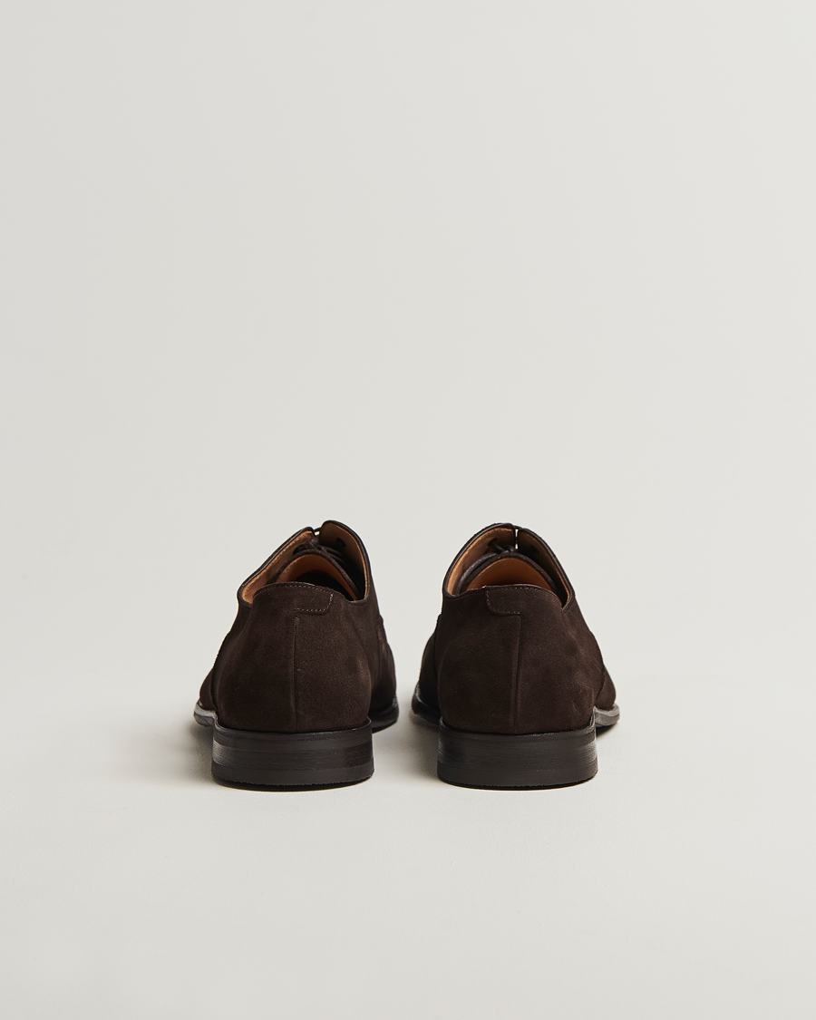 Myrqvist Äppelviken Oxford Dark Brown Suede
