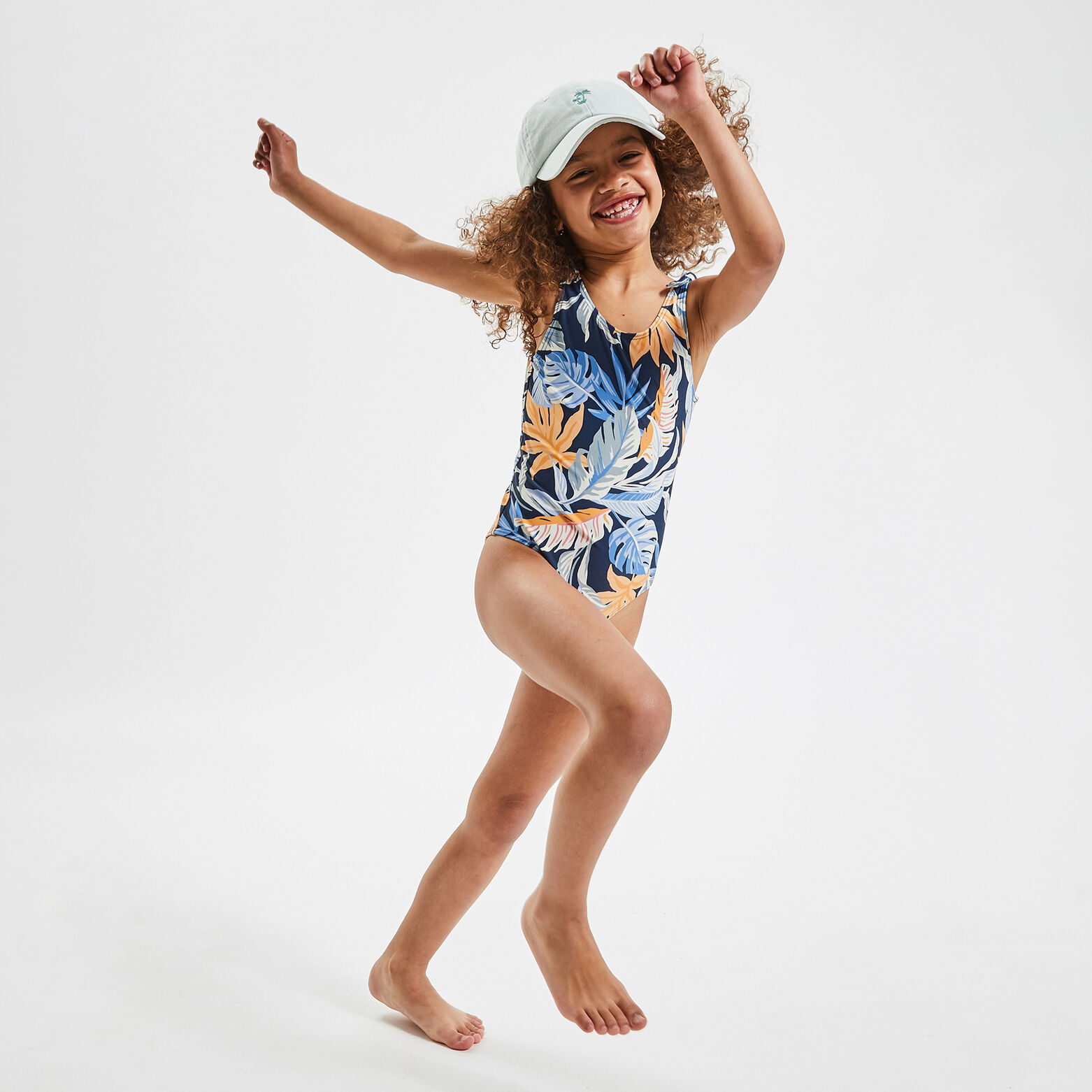 Maillot de bain imprimé enfant Bleu moyen