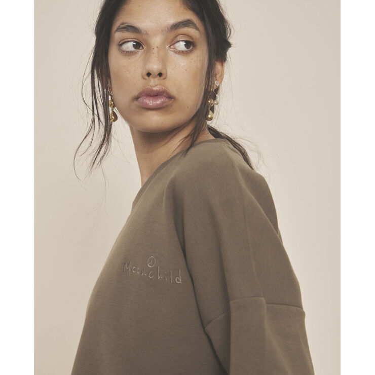 Moonchild Yoga Wear Moonchild Box Sweatshirt Storm