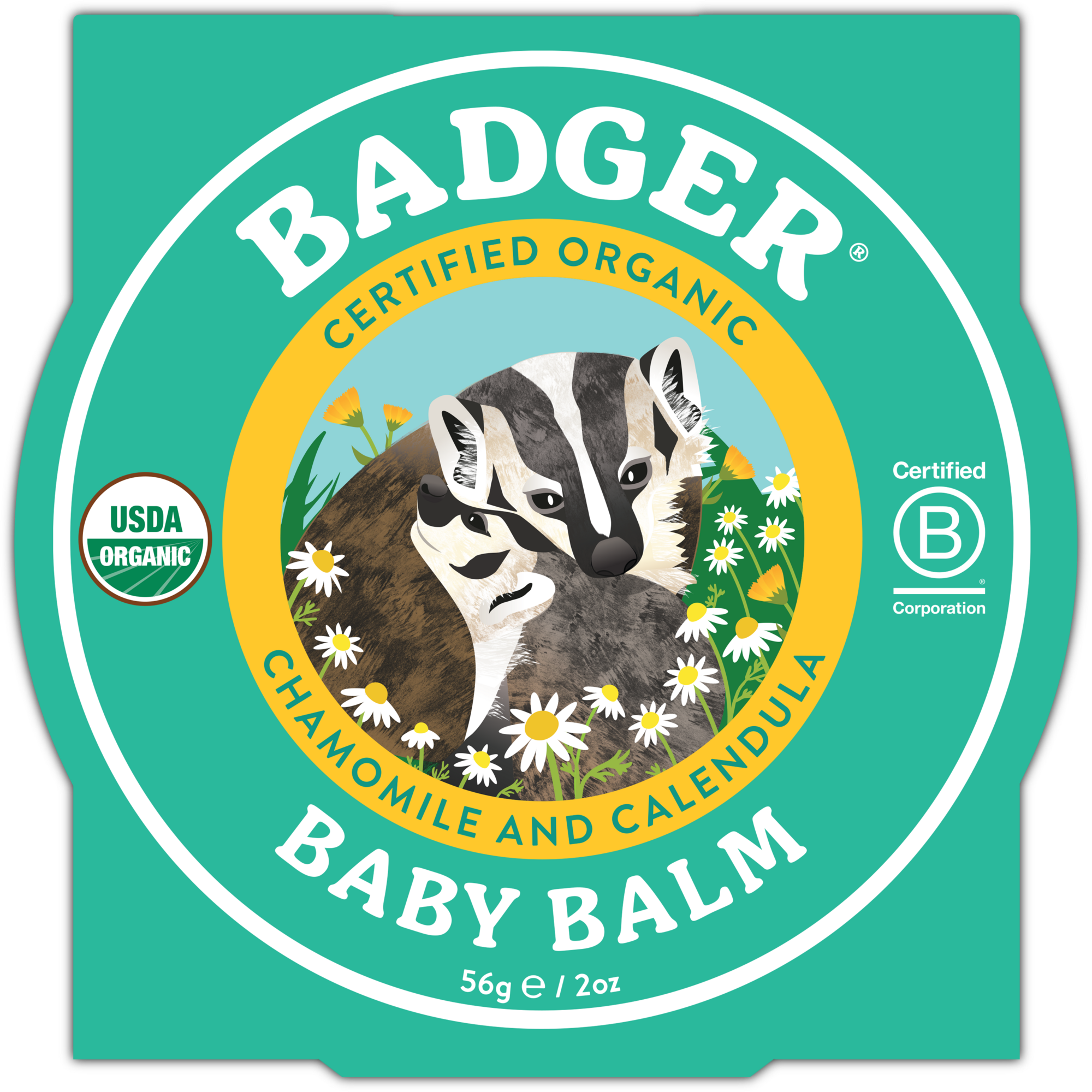 Badger Balm  Baby Balm, 56 g