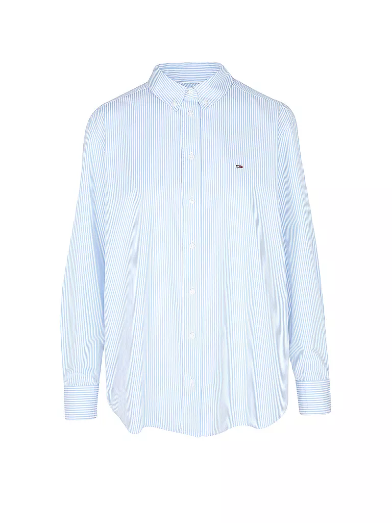TOMMY JEANS Hemdbluse  hellblau