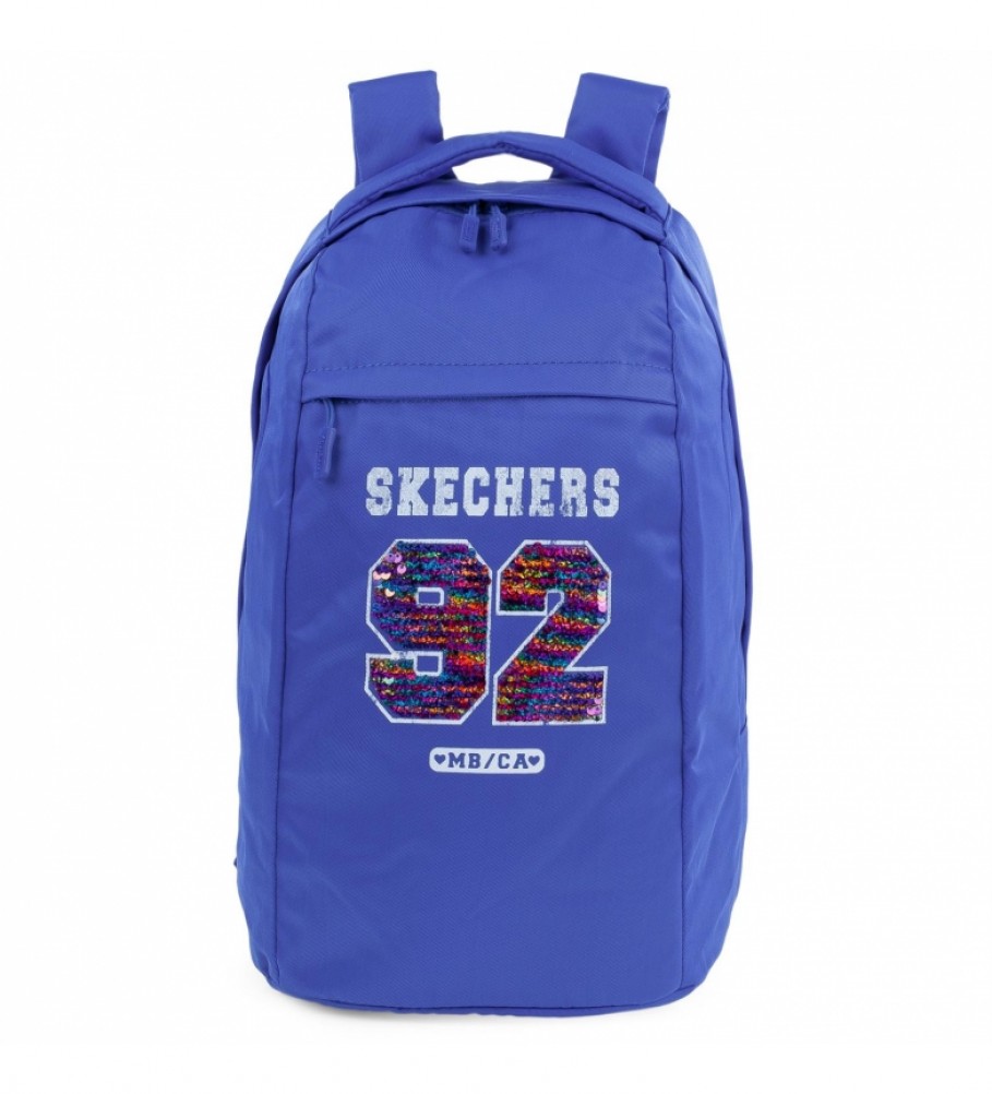 Mochila Skechers Casual Unissex Adulto S898 azul - 21x32x12,5 cm -
