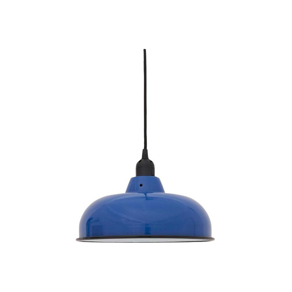 Suspension en métal émaillé 26.5 cm x 11.5 cm