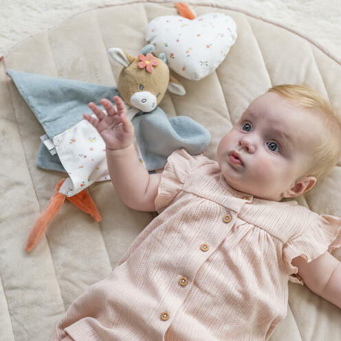 Doudou vache Mila beige - NATTOU