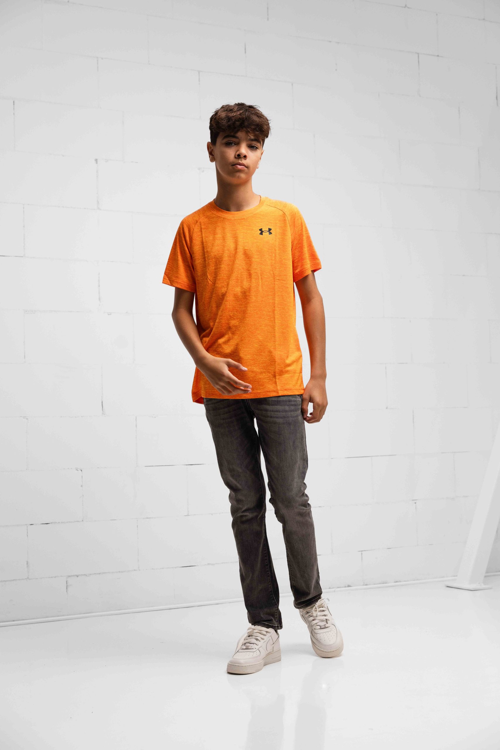 Under Armour Tech 2.0 T-Shirt Kids Oranje