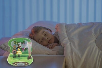 Lexibook Animal Crossing Projektor Vekkeklokke