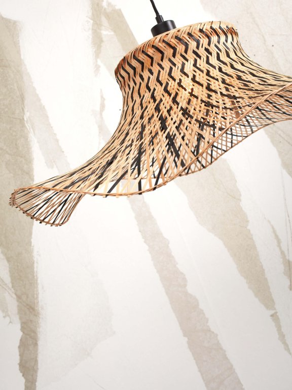 Good&Mojo Ibiza vloerlamp small wit/naturel