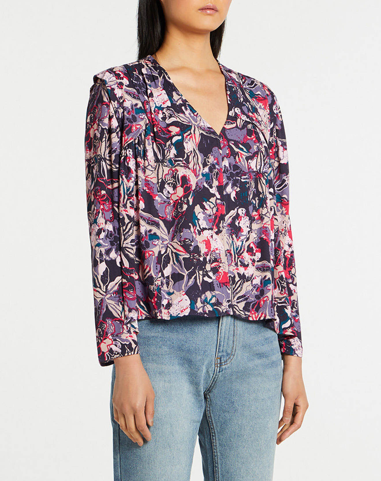 Suncoo Blouse Lucil rose/violet