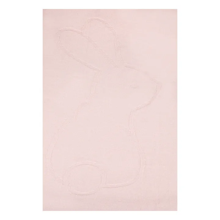 Tartine et Chocolat Plaid en cachemire Lapin | Rose pâle