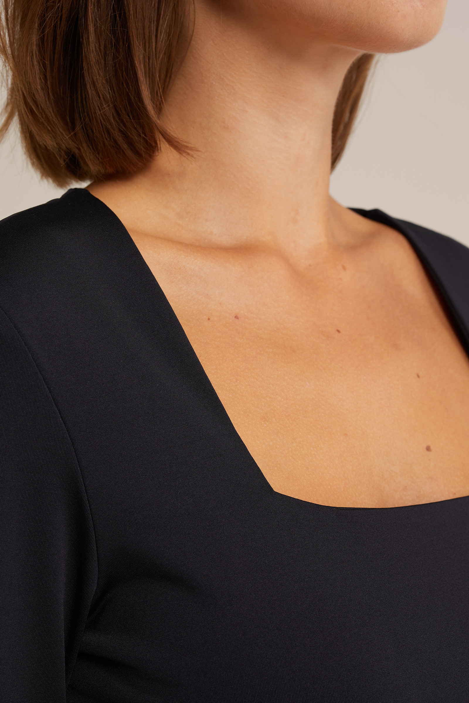 body top WE Fashion Zwart