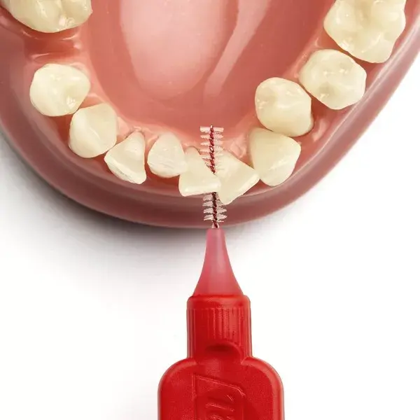 Escova interdental TePe Eco-Responsible ISO 2 / 0,50 mm, pacote com 6 unidades.