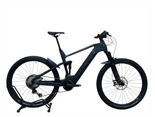 Produit reconditionné . Cube Stereo Hybrid 120 SL 625 Shimano XT 2021 . VTT électrique . Cube . très bon état