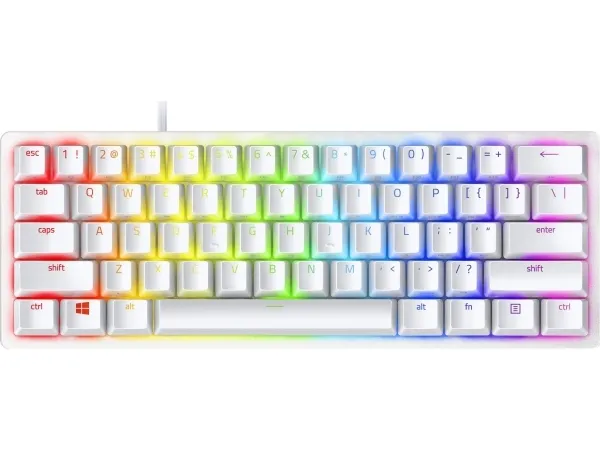 RAZER Huntsman Mini - Mercury Ed. Red Switch - US Arrangement Keyboard