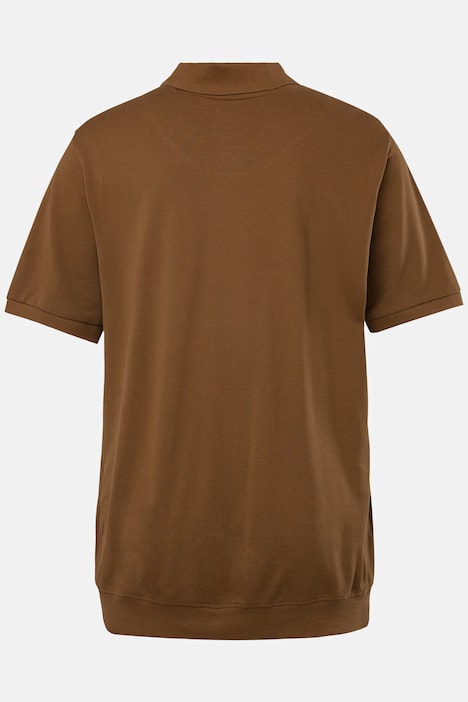 Poloshirt, Basic, Bauchfit, Halbarm, Piqué, XXL bis 10XL