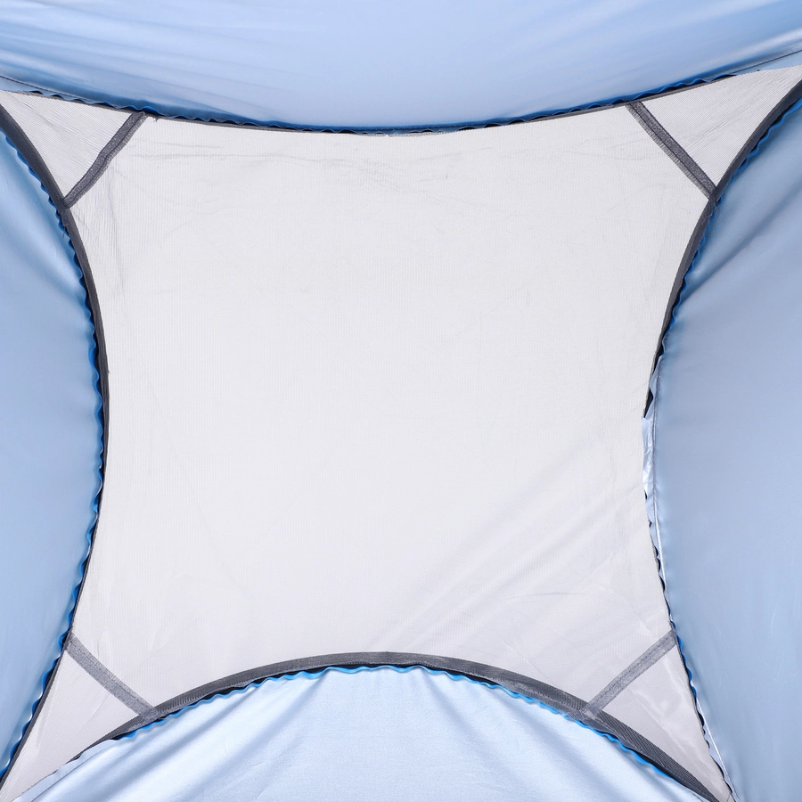 Outsunny Pop-Up Duschzelt mit Innentasche hellblau