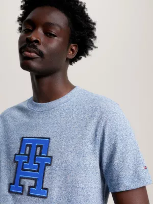 Camiseta TH Monogram Mouliné