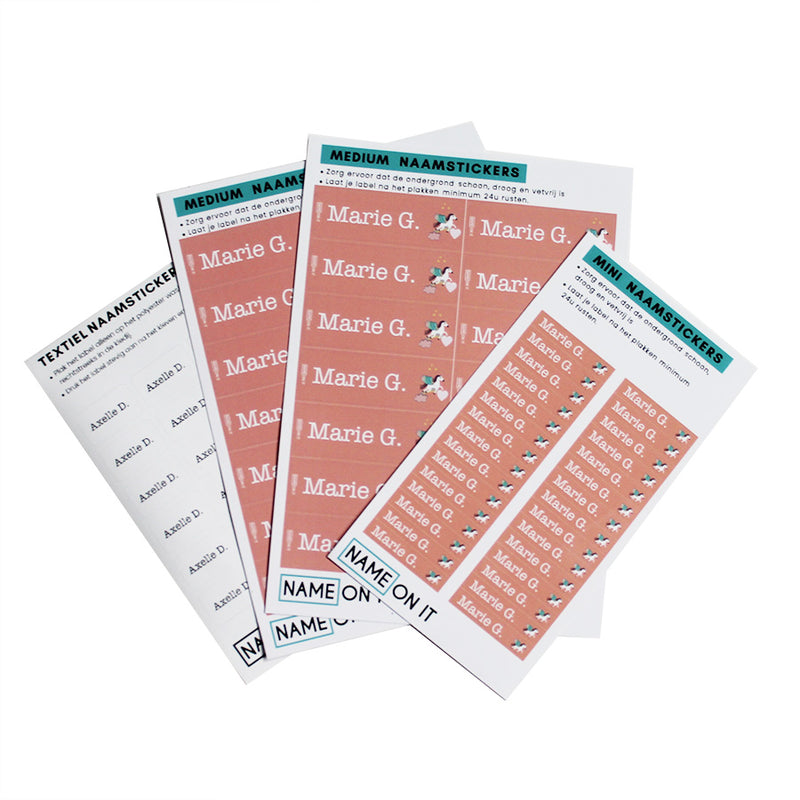 Gepersonaliseerde Labels - Unicorn Magic