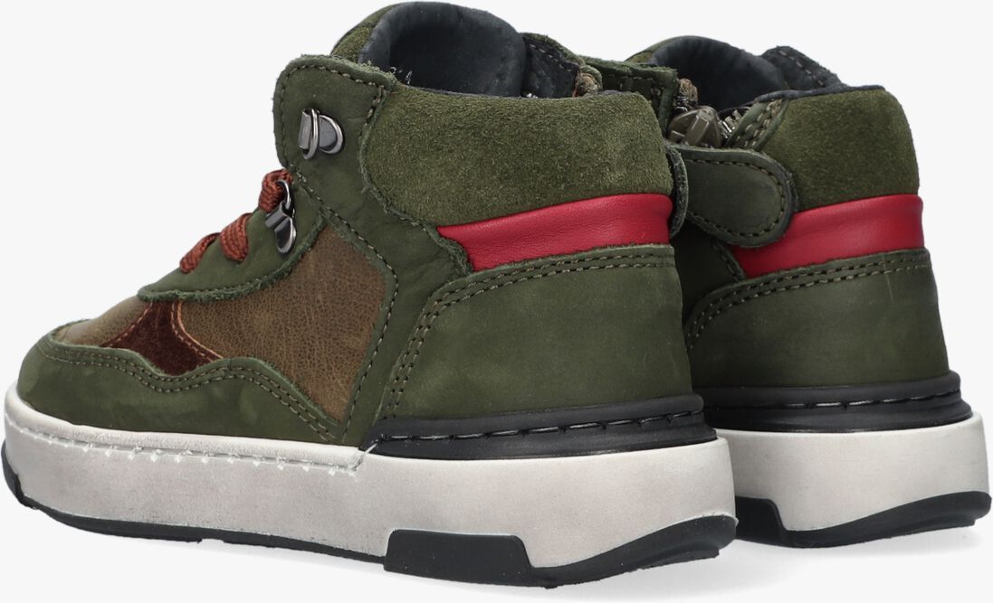 PINOCCHIO groene pinocchio hoge sneaker p1481