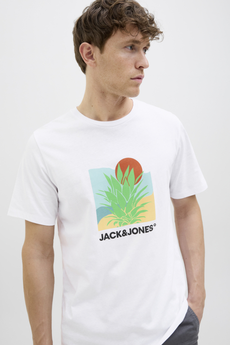 Jack & Jones witte heren t-shirt