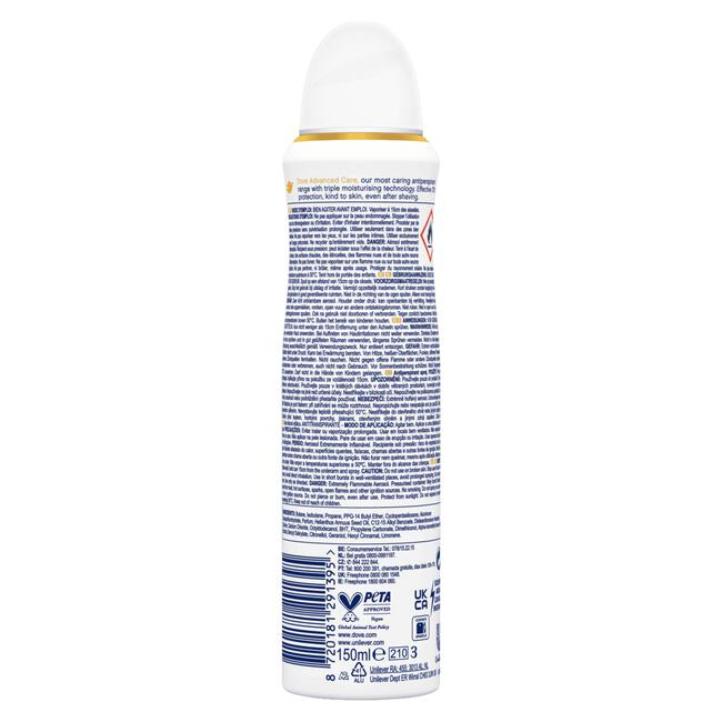 Dove Go Fresh Acai Berry & Waterlily Anti-Transpirant Deodorant Spray 150 ML