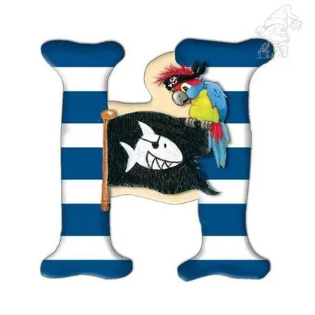 Die Spiegelburg Capt'n Sharky Buchstabe H