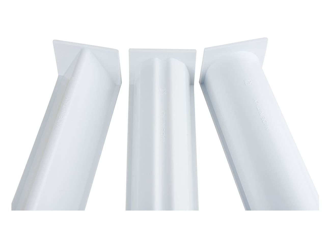 Moule pour bûche glacée - long 48 cm - 1/2 cercle - ht 7 cm - Matfer