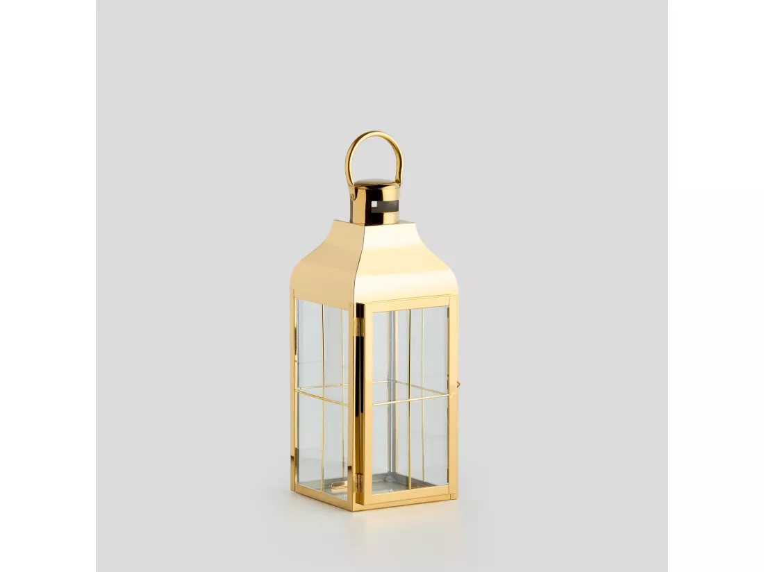 Lanterne Carloso Or Moyen 42 x 16 x 17