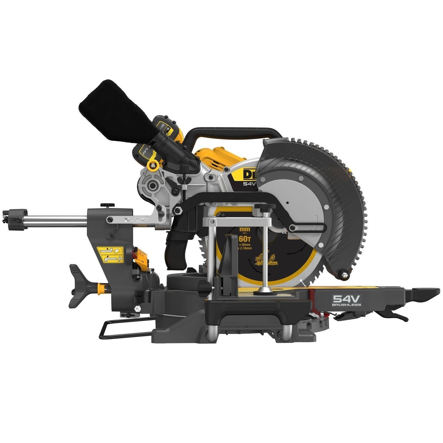 DeWALT DCS781X2 Accu Afkort-/Verstekzaag 305mm 54V XR FlexVolt 9.0Ah