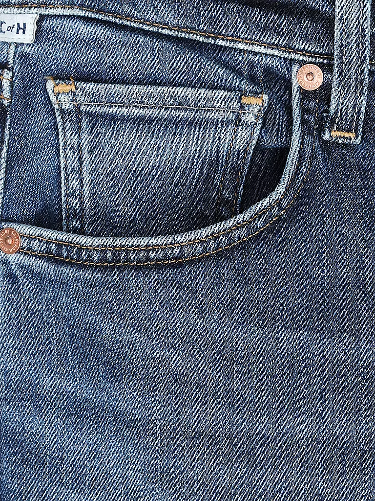 CITIZENS OF HUMANITY Highwaist Jeans Straight Fit 7/8 DAPHNE blau