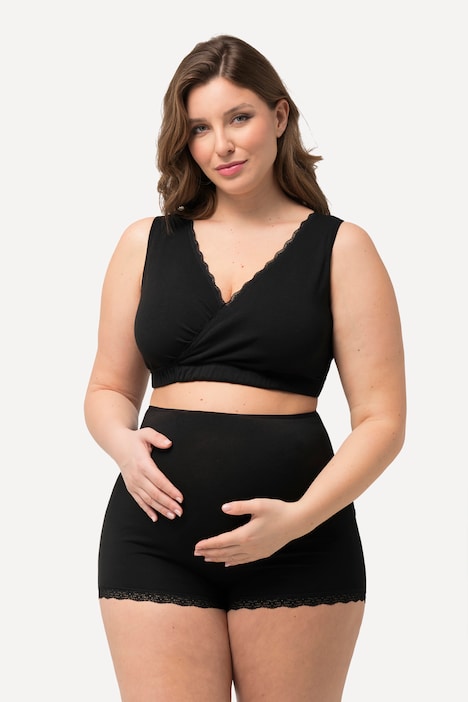 Bellieva-Still-Bustier, Spitze, Biobaumwolle