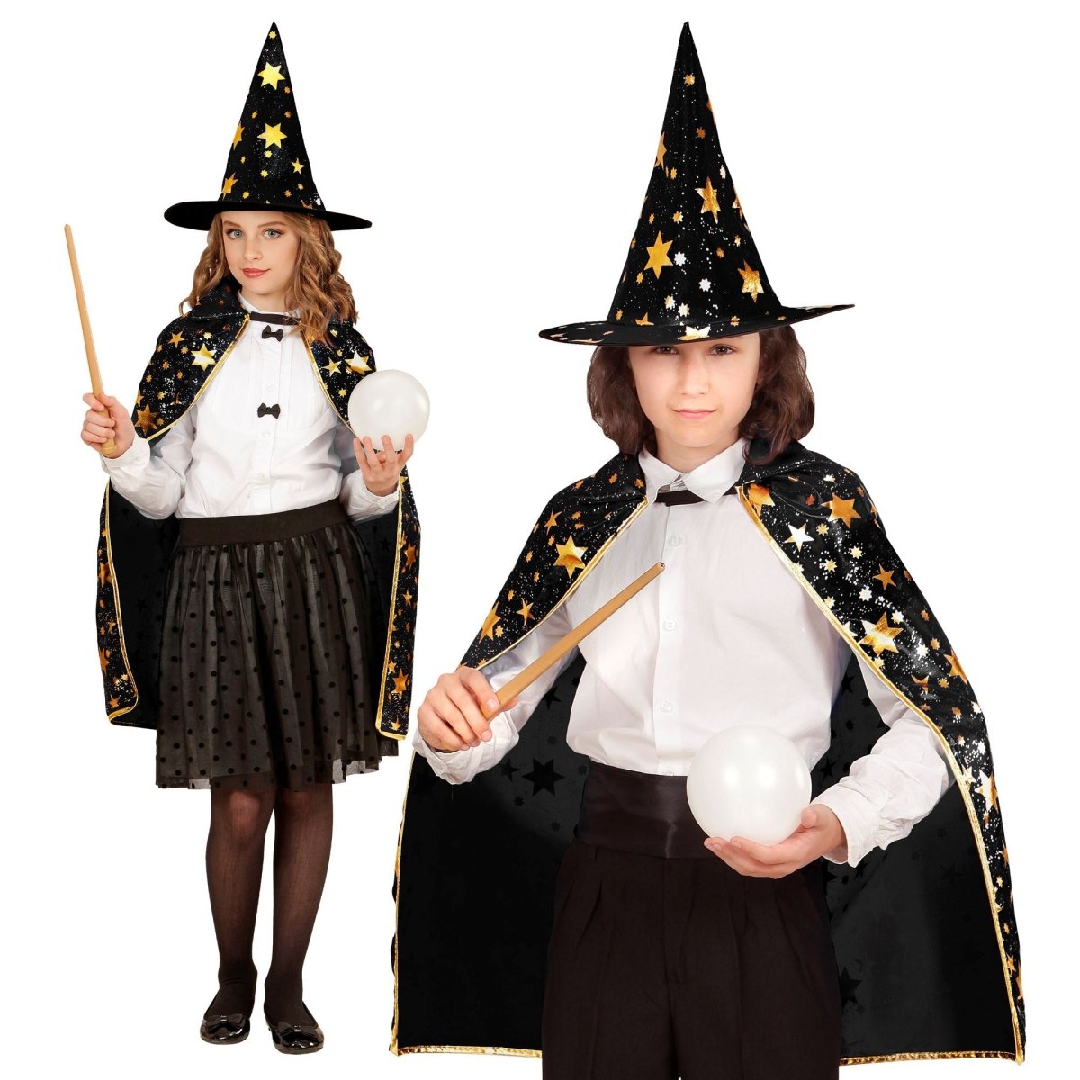 Halloween Cape Kind Met Steren
