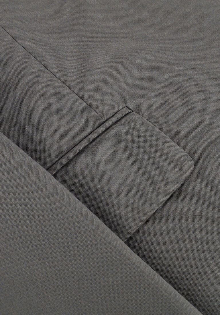 grijze closed blazer lola