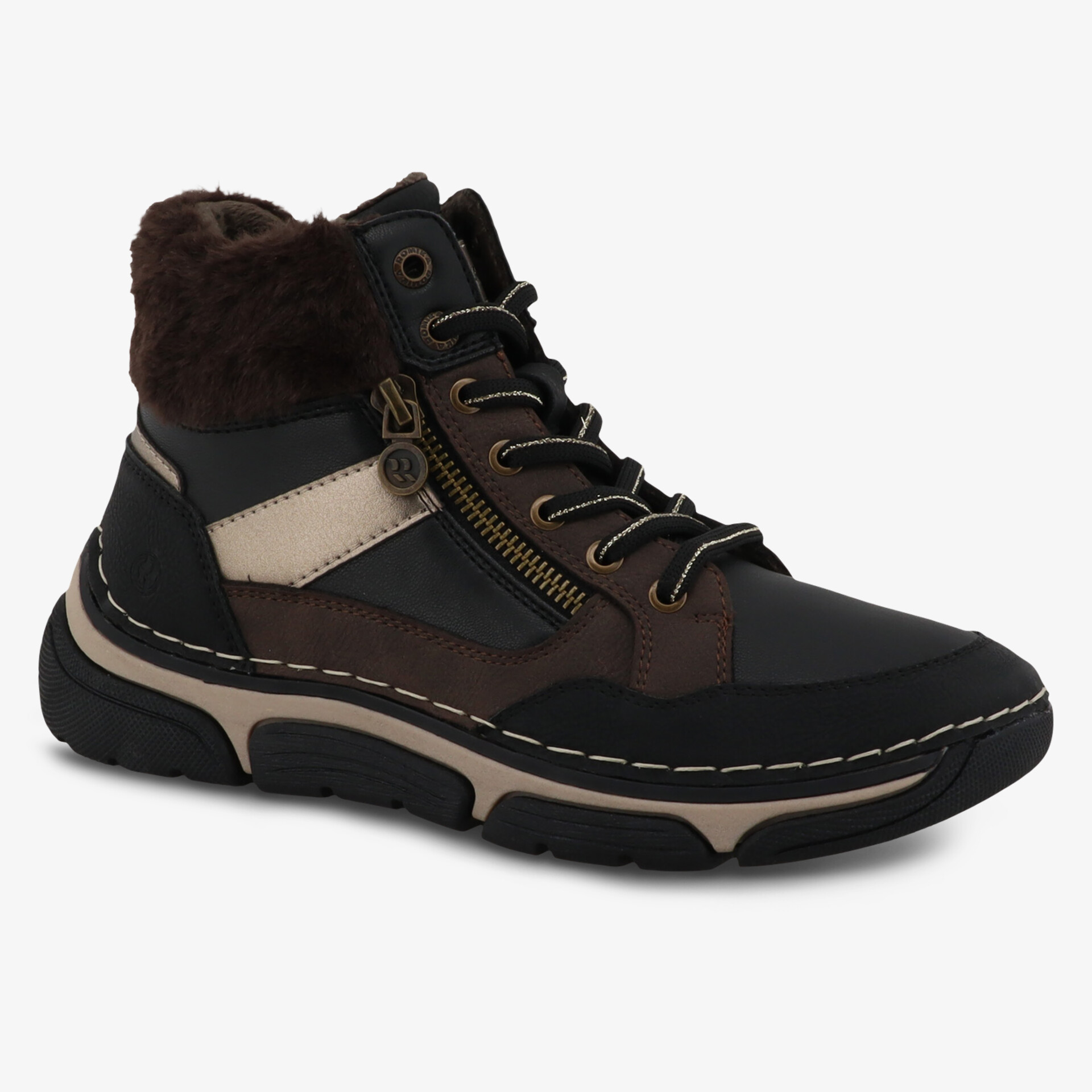 ROMIKA Damen Winter Boots schwarz