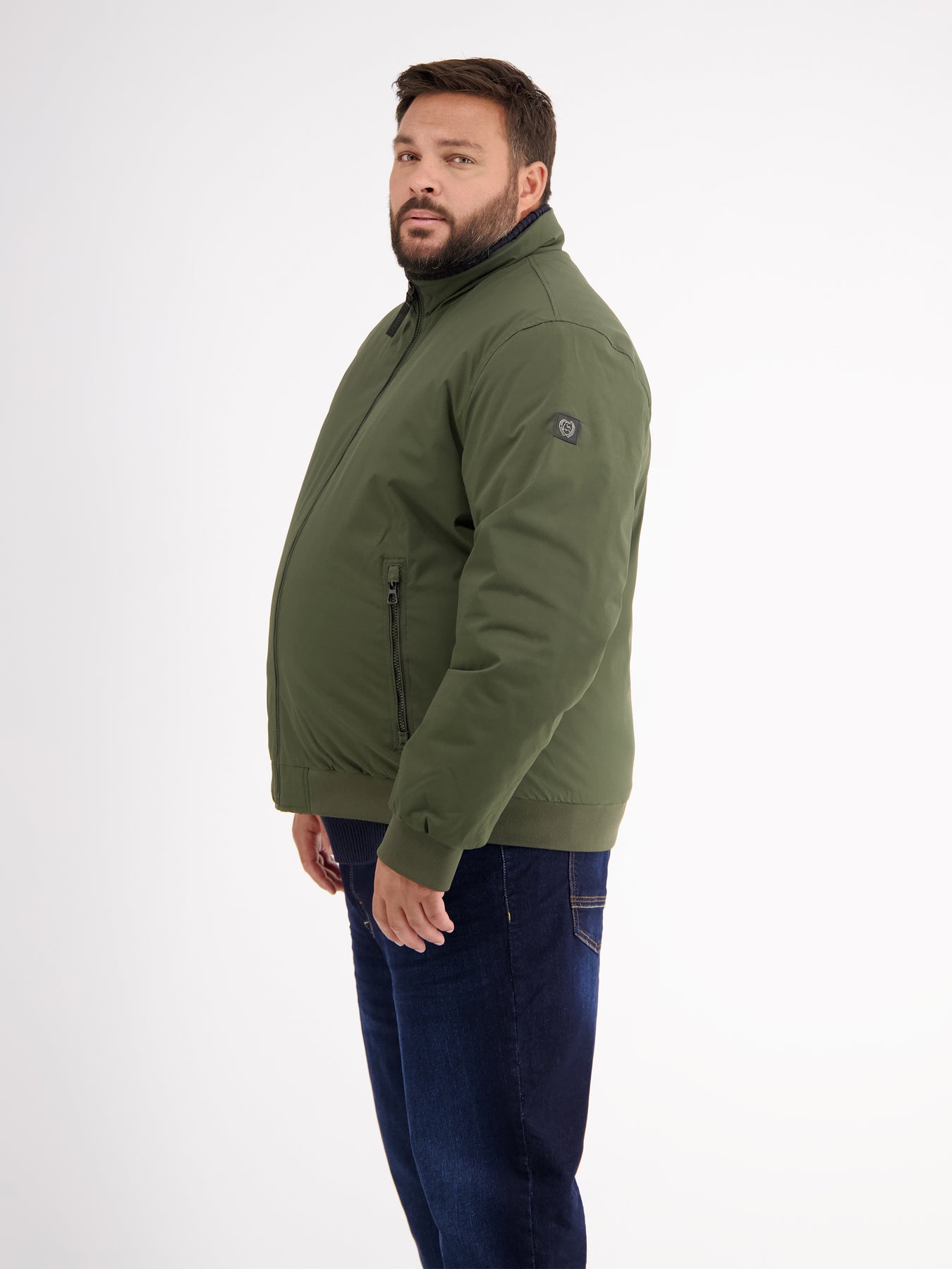 Blouson mit funktionalen Eigenschaften für Herren in Übergrößen