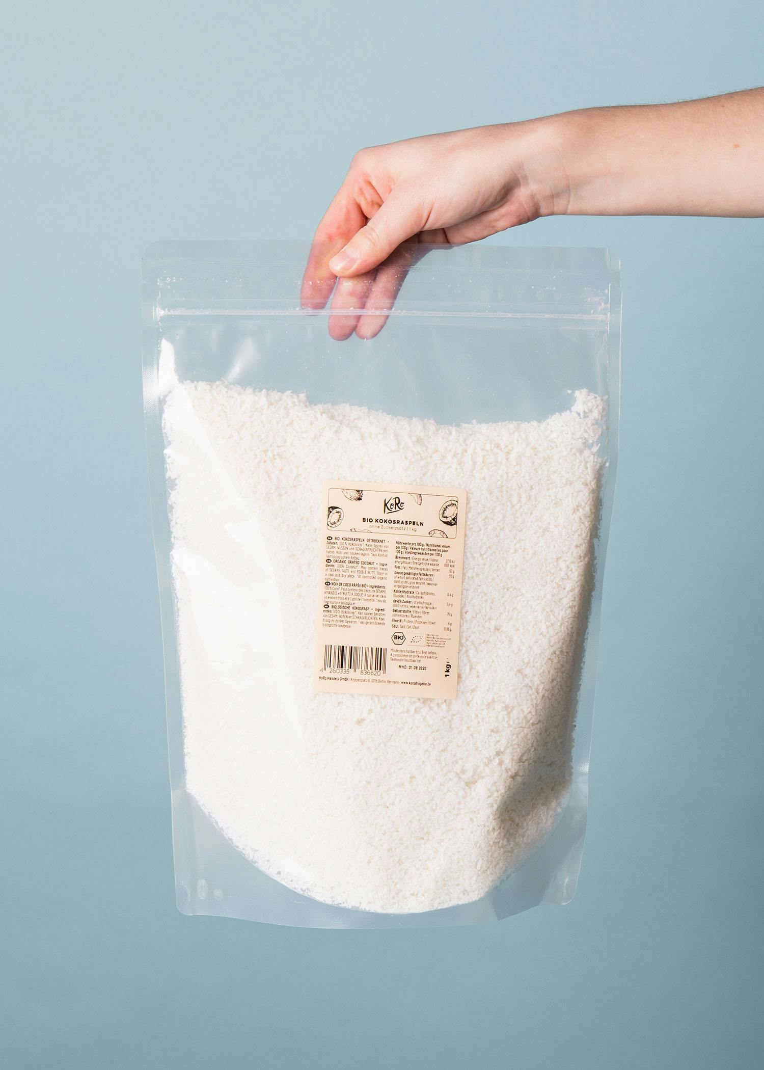 Bio Kokosraspeln 1 kg