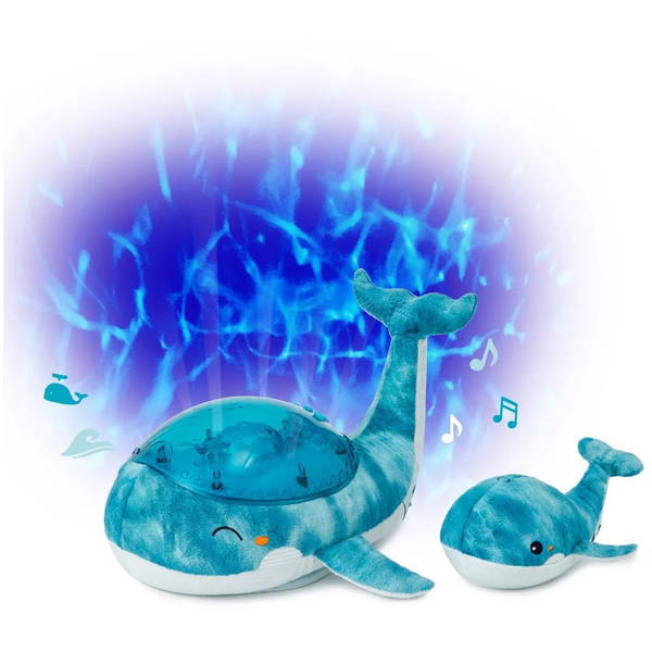 cloud bcloud b   Tranquil Whale Family blau