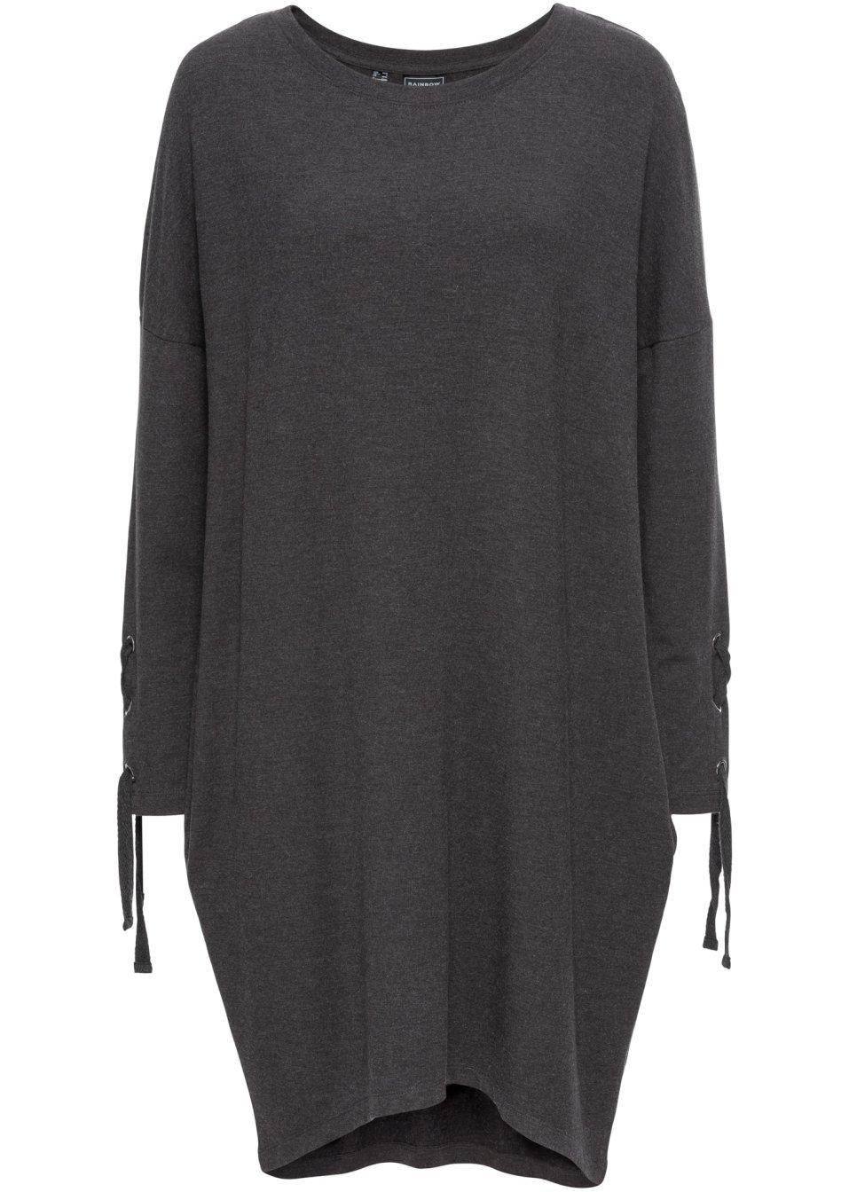 Robe sweat avec laçages