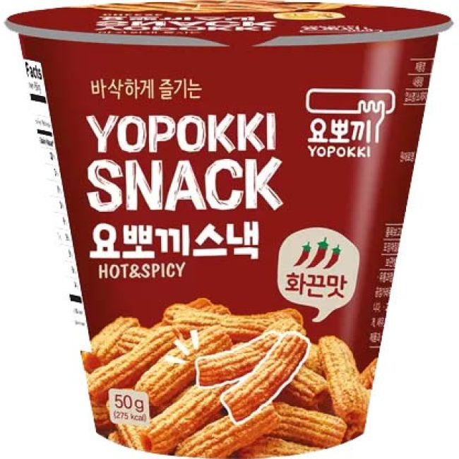 Yopokki Yoppokki Snack Heet & Pittige Smaak 50g