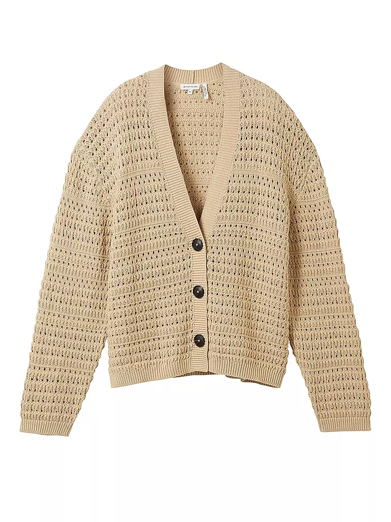 TOM TAILOR Cardigan beige