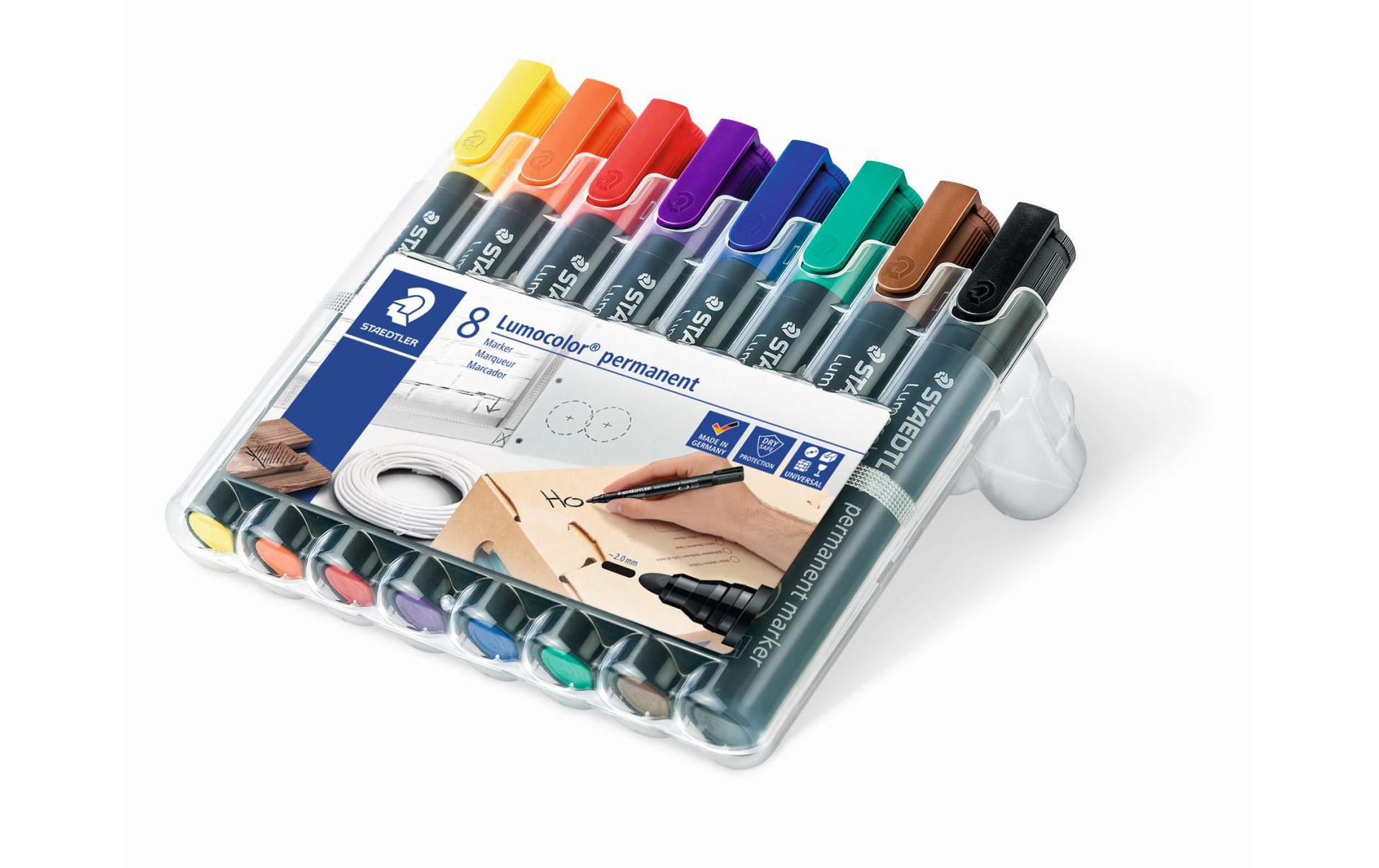 Permanent-Marker Lumocolor 352 8er-Set, permanentPermanentmarker-Set