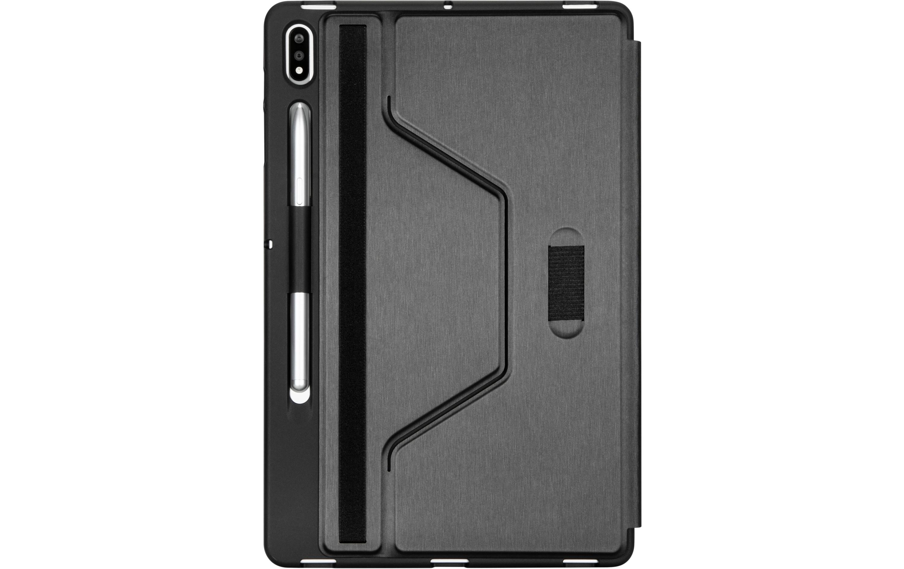 Tablet Book Cover Click-In Galaxy Tab S7+/S8+/S9+/S9 FE+Tablet-Schutzhülle mit flexibler Aufstellfunktion