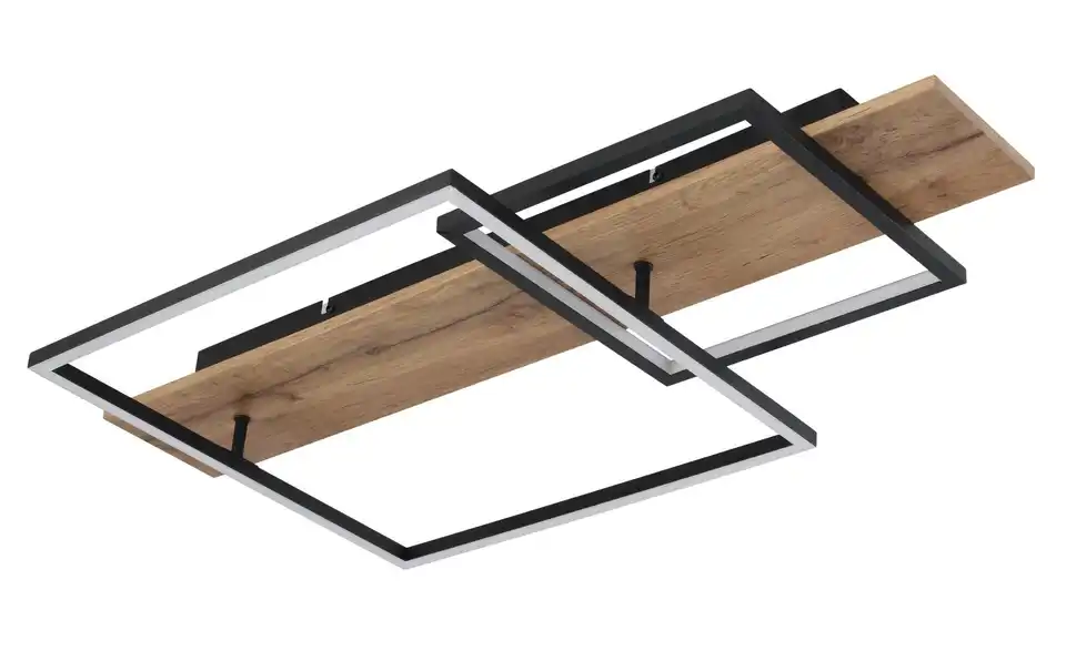 Deckenleuchte 75 cm matt, Schwarz