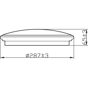 Philips badkamer LED plafondlamp Spray 1x12W 2700K grijs