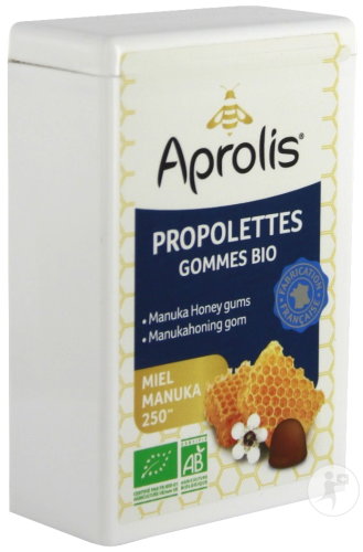 Aprolis Propolettes Miel Manuka Gommes Bio 50g