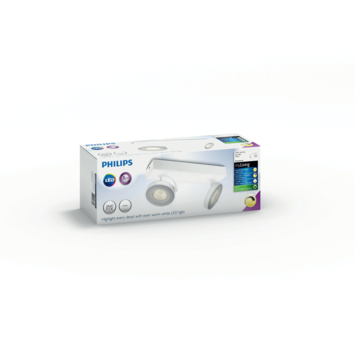 Philips duospot Clockwork LED 2x4.5 watt wit