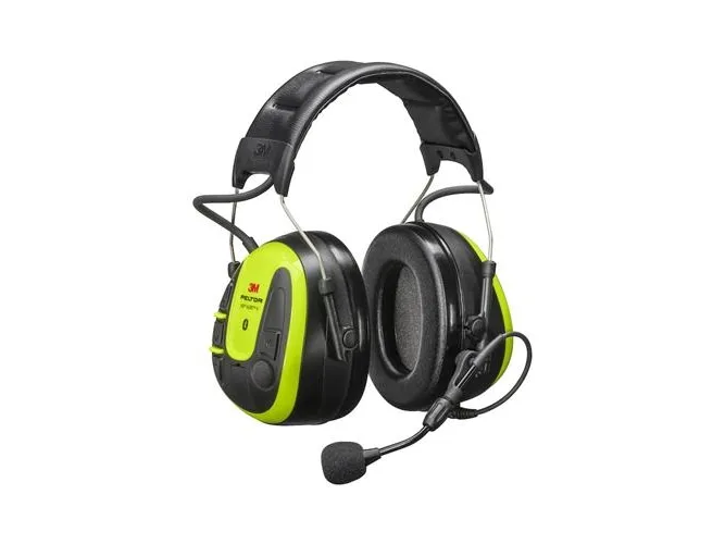 3M Peltor WS Alert X MRX21A4WS6 - Headset - fuld størrelse - Bluetooth - trådløs - klargul