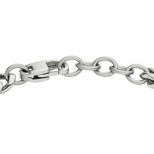 Fossil Herrearmbånd, Sølv