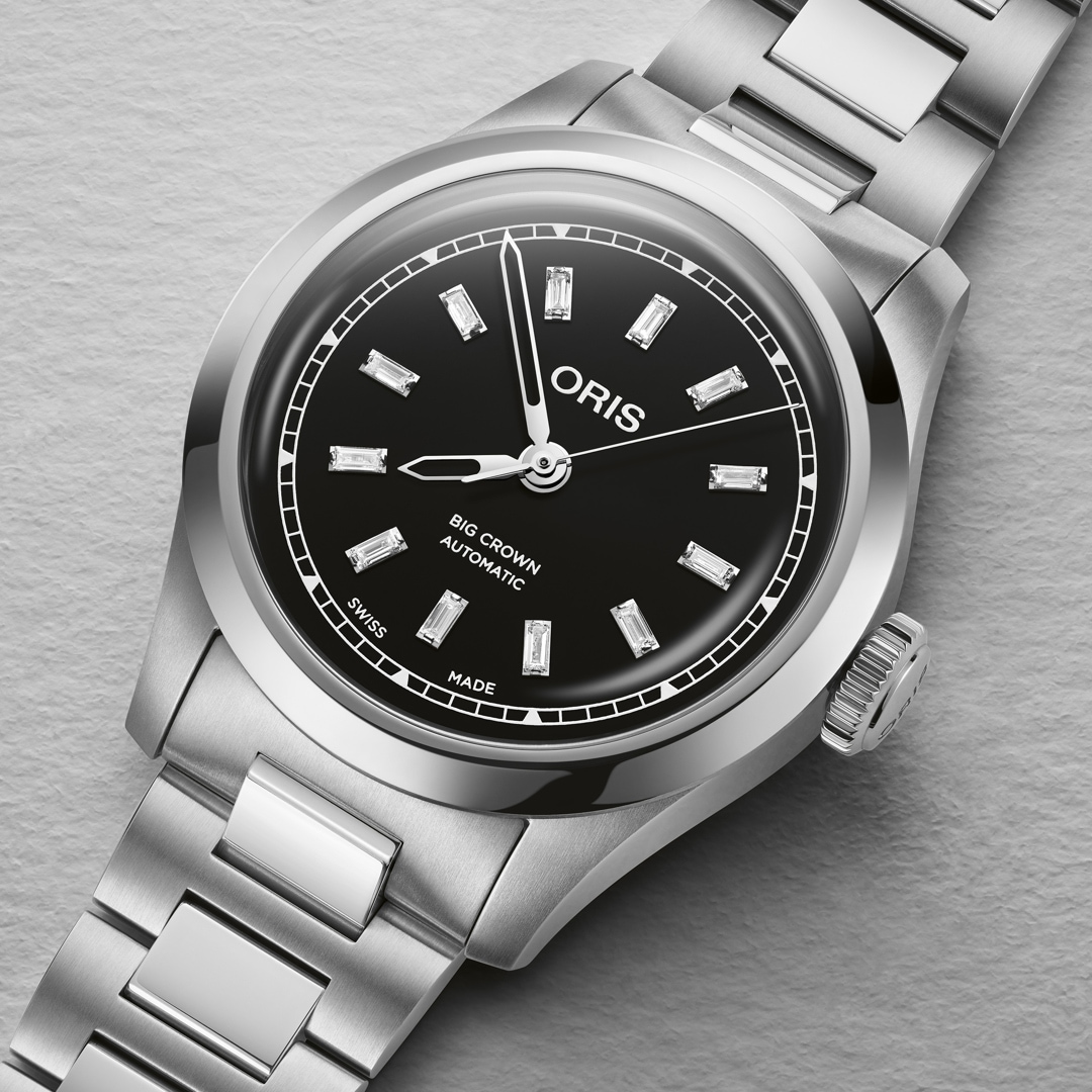 Oris Big Crown Diamonds 34 Schwarz